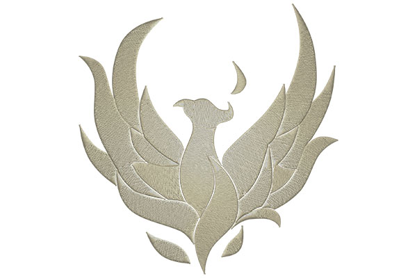 Phoenix Symbol Machine embroidery