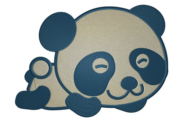 Little Panda Machine embroidery