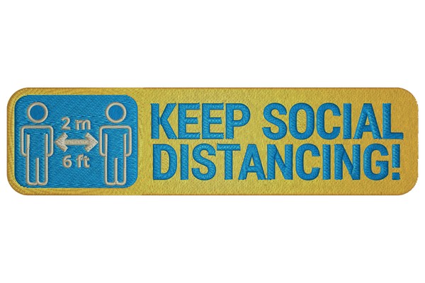 Keep Social DistanceKeep Social Distance Machine embroidery Machine embroidery