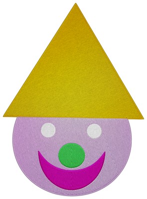 Happy Emoji Machine embroidery