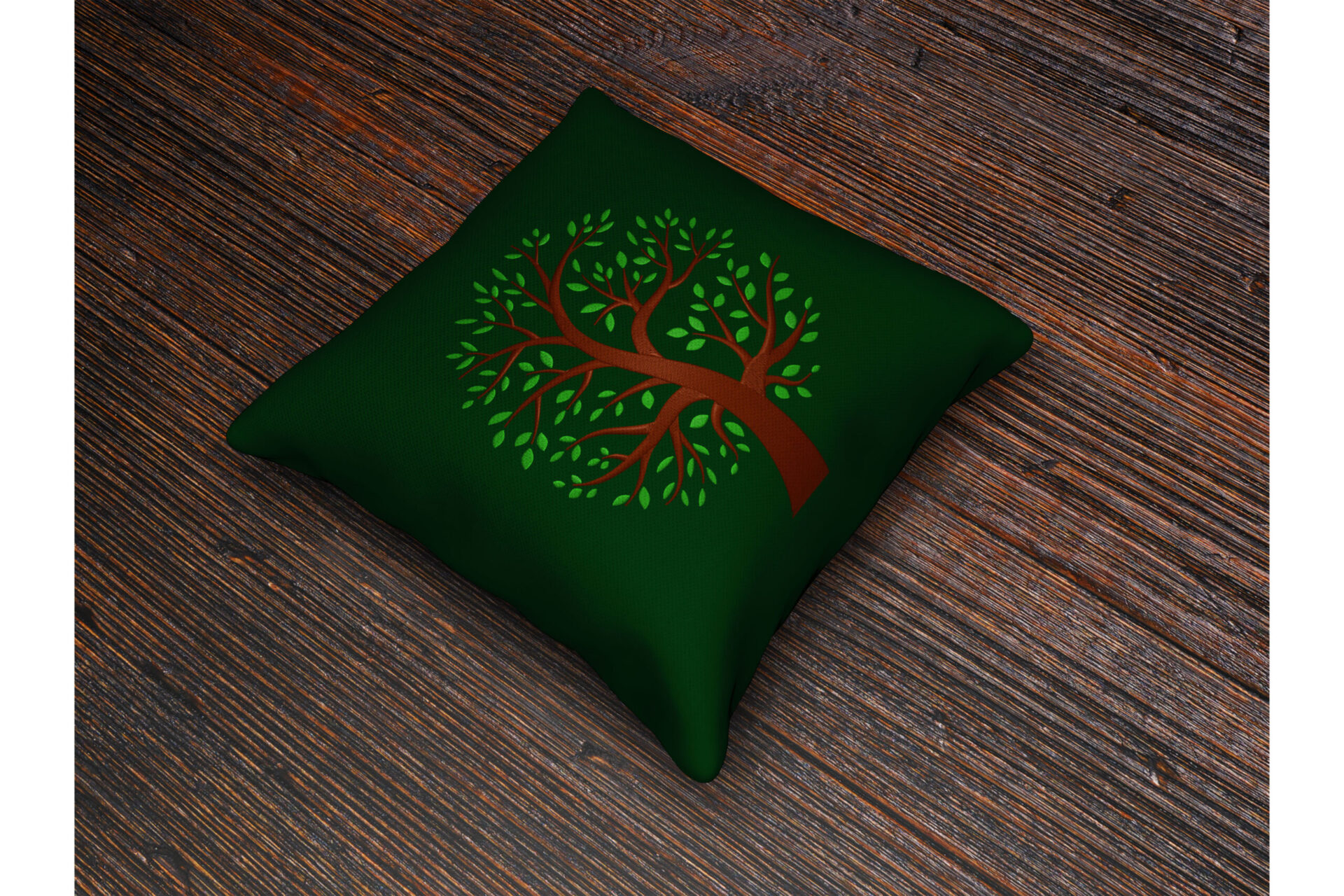 Tree Machine embroidery