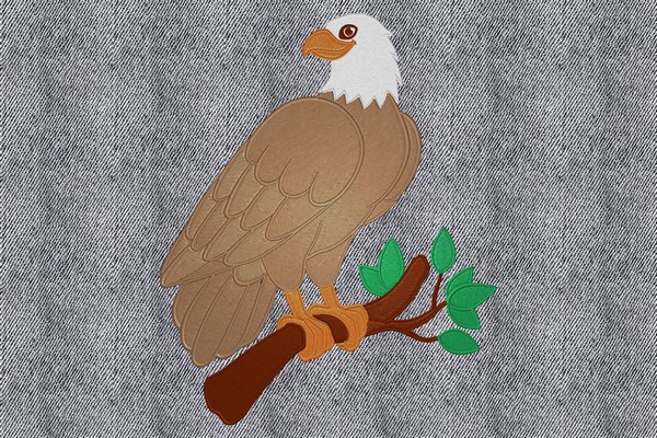 Eagle Machine embroidery