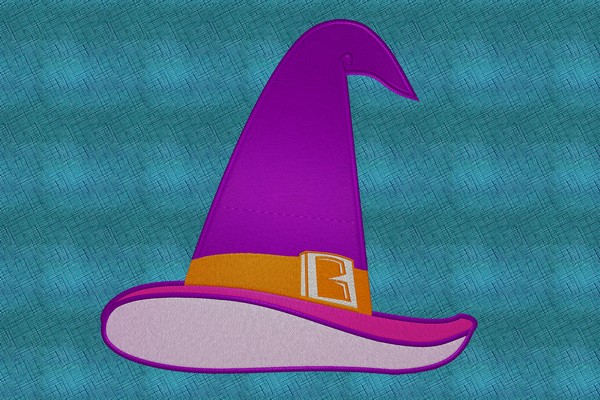 Magic Hat . Machine embroidery file