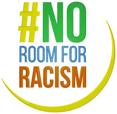 No Room for Racism . Machine embroidery file