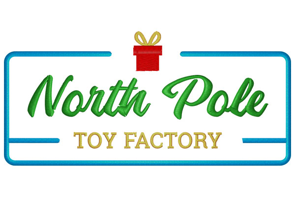North Pole Factory Machine embroidery